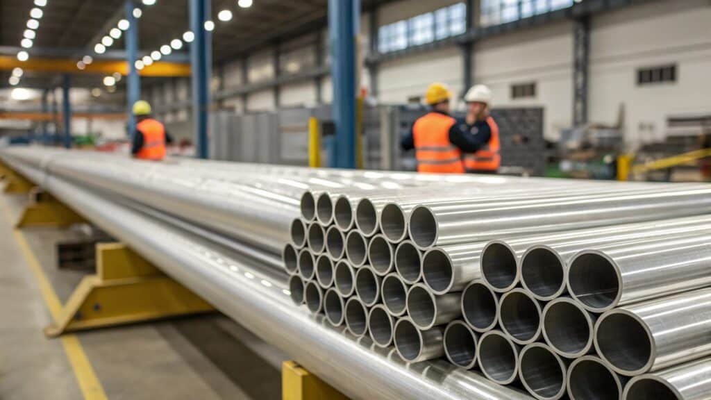 An illustration showing the aligned grain flow in a forged part versus the random grain in a cast part.